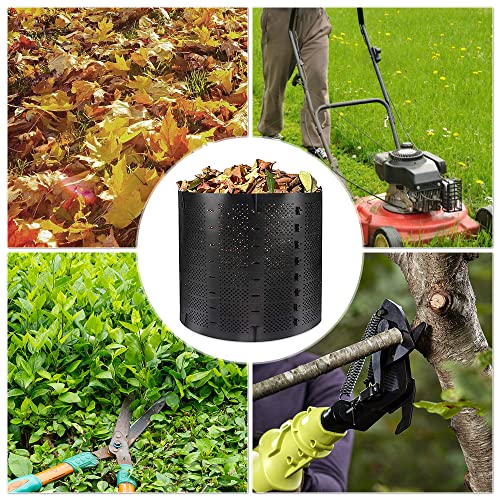 Yuewo 220 Gallon Compost Bin Outdoor Expandable Outdoor Composter For Leaves, Grass, Coffee Grounds, Kitchen Waste, Trees And Dead Shrubs #TOP5