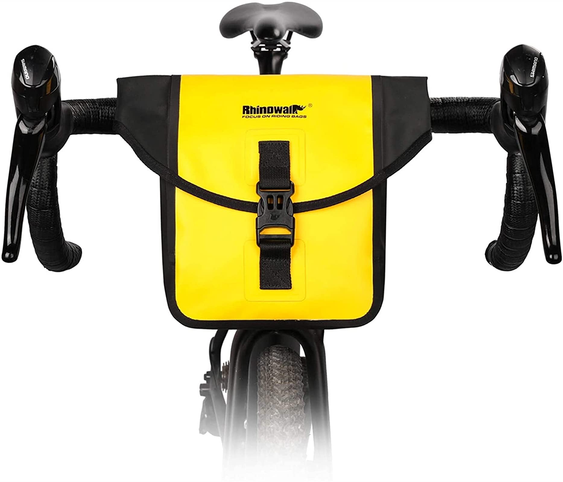 Rowerowa torba górska rowerowa rowerowa rowerowa wodoodporna wielofunkcyjna kierownica czarterowa torba przednia(Giallo)