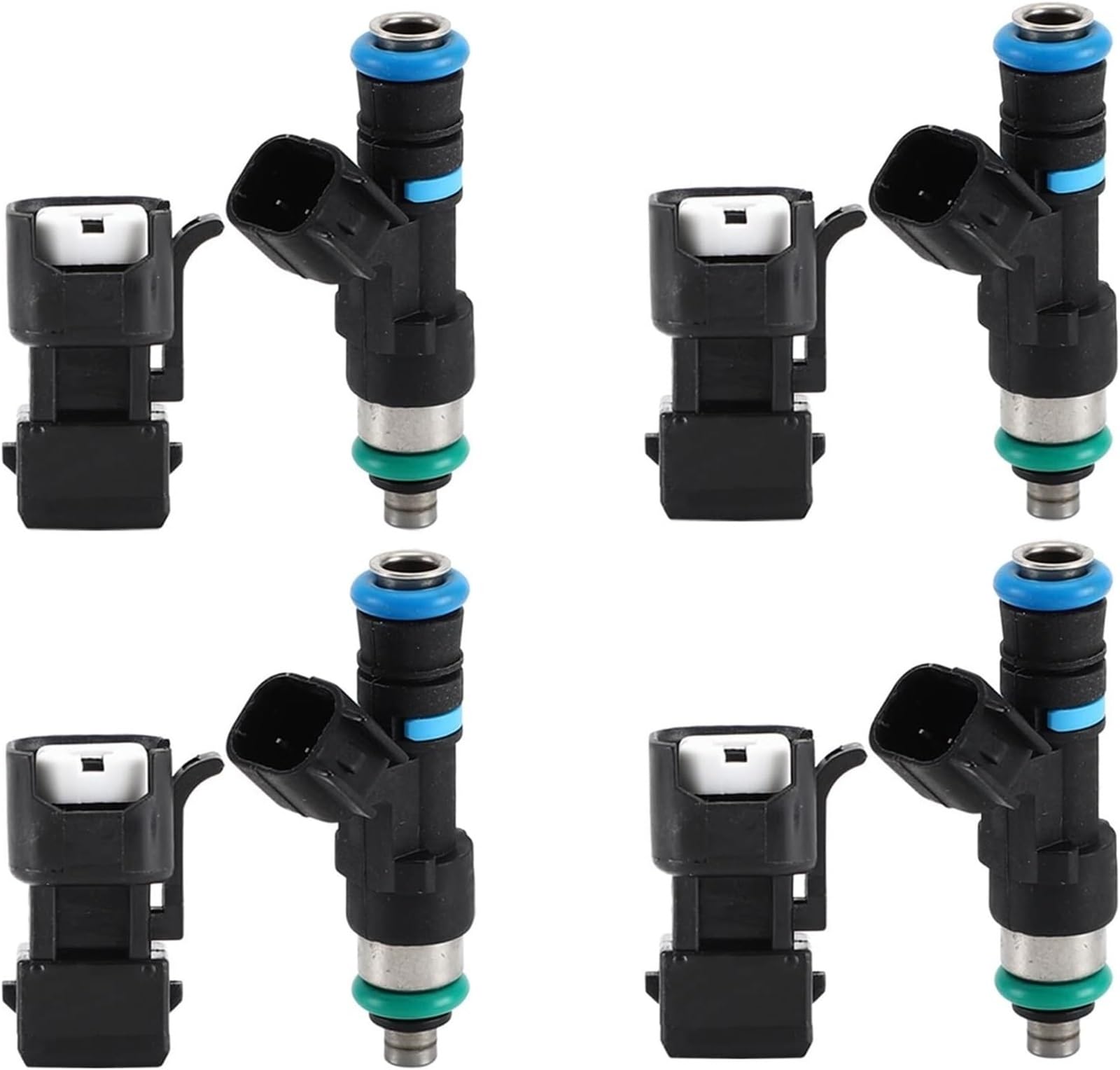 Baoquan One Color Car Fuel Injectors 4Pcs 52Lb 550Cc Fuel Injector For A4 Tt For Quattro Car Parts Injectors
