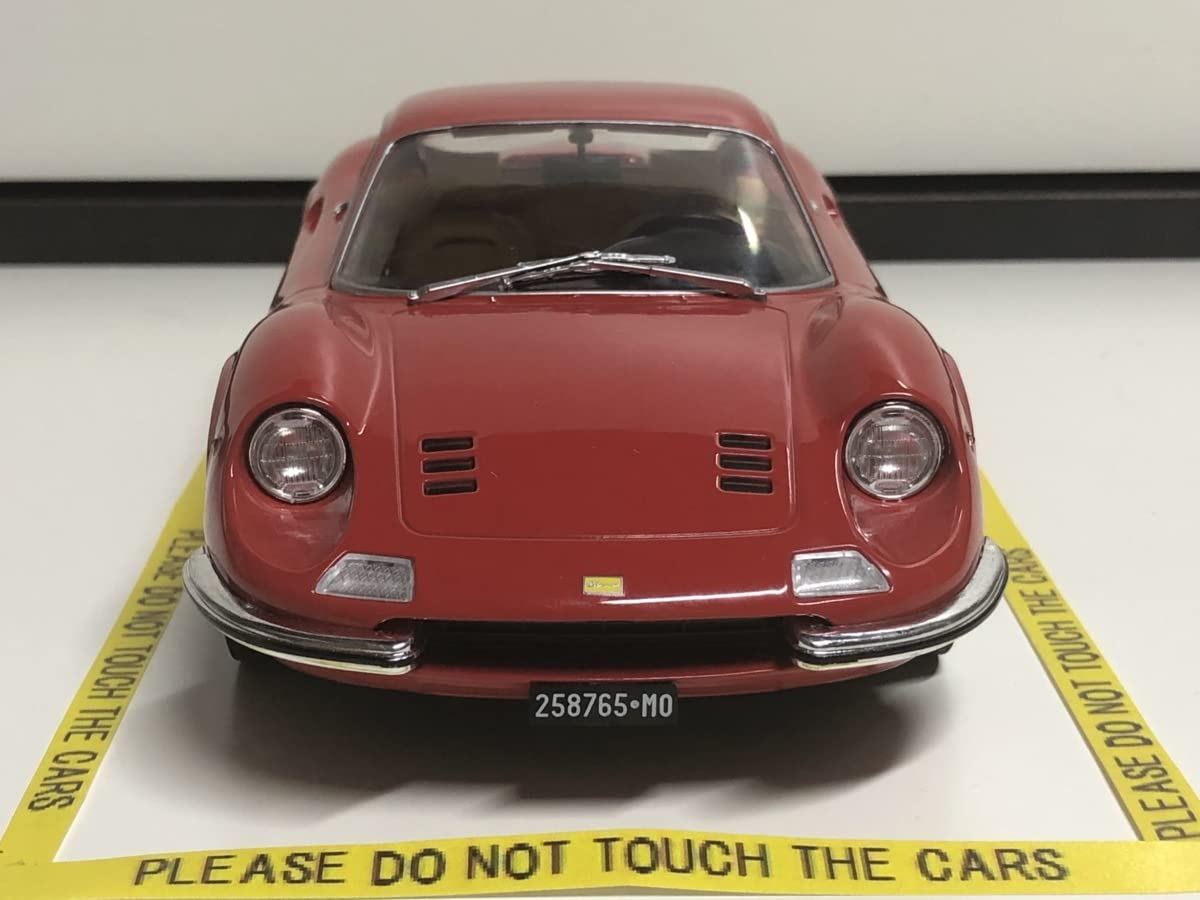 Amazon | Model Car Group 1/18 Ferrari Dino Rosso corsa フェラーリ 