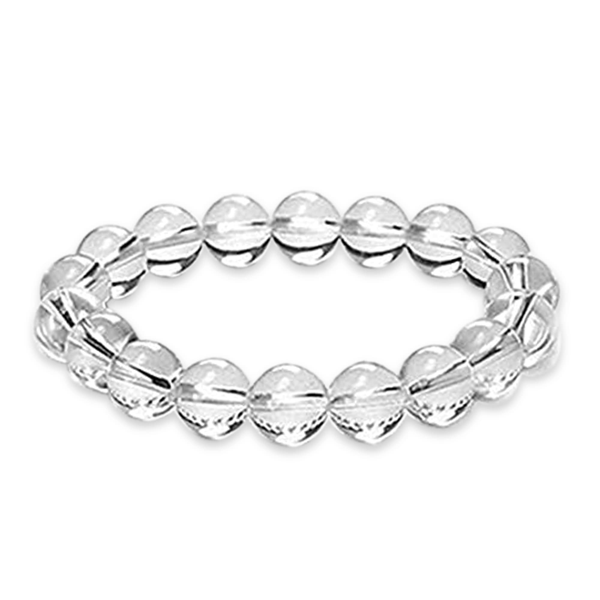 Shubh Sanket Vastu Crystal White (Crystal Quartz) Bracelet (beads 8 mm) 3 inches (B07VFTH2GQ) Amazon Price History, Amazon Price Tracker