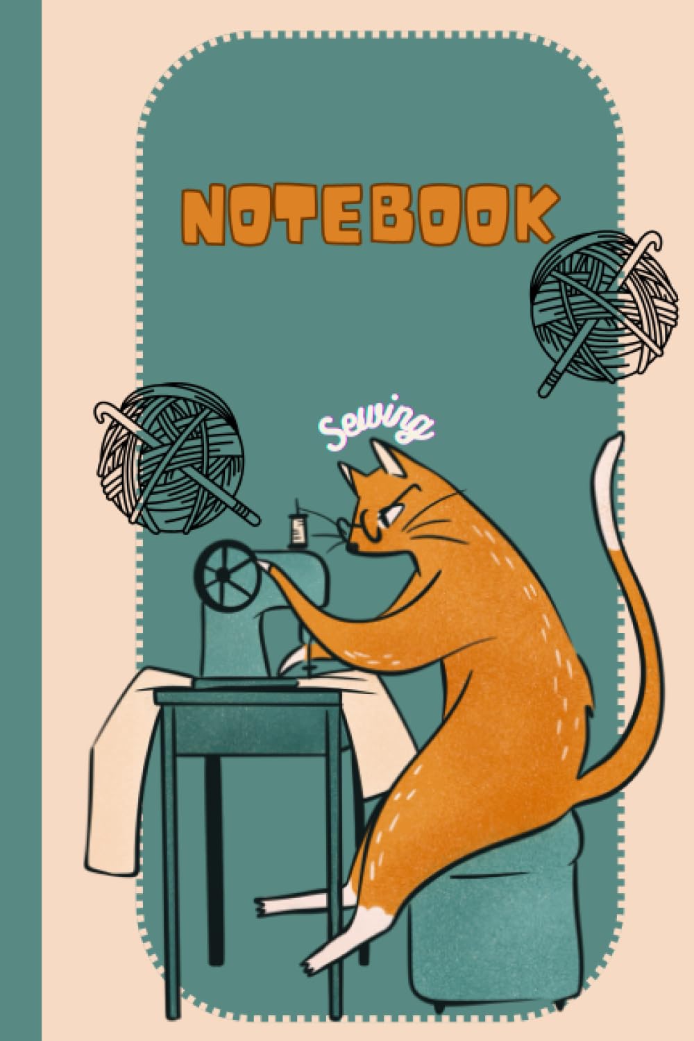 Blank Canvas: A Sewing Journey Notebook