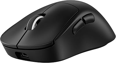 Logicool G 8000Hz ポーリングレート PRO X SUPERLIGHT 2 DEX 44K DPI ワイヤレス ゲーミングマウス GPROXSL-WLDEXBK エルゴノミクス 右手 軽量 60g LIGHTFORCE ハイブリッドスイッチ LIGHTSPEED USB Type-C 充電 POWERPLAY 対応 ゲーミング マウス 無線 windows ブラック 国内正規品