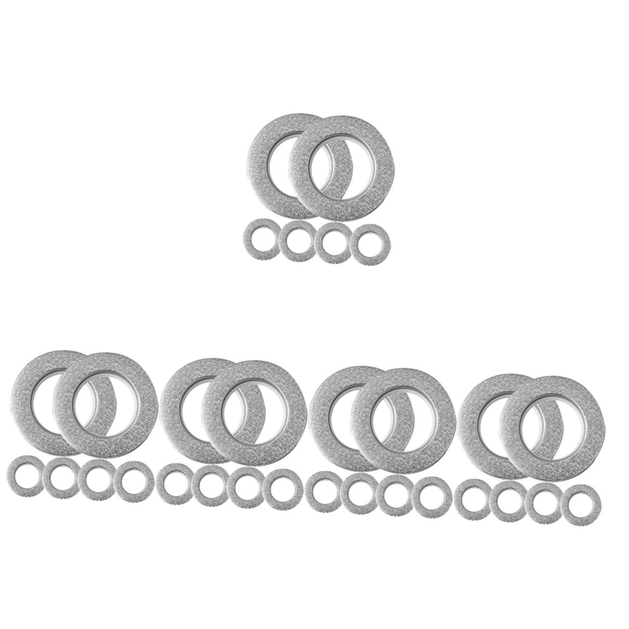 Alipis 30pièces Anneaux De Rideau Plastique Oeillets pour Rideaux Et Accessoires De Décoration Installation Facile sans Outils Compatible avec Et Fenêtres