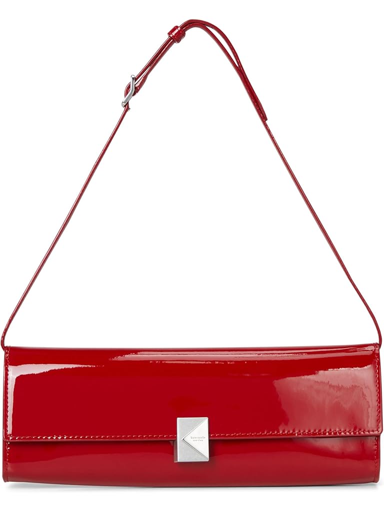 Pink Kate Spade New York Deco Patent Leather Soft Mini Shoulder