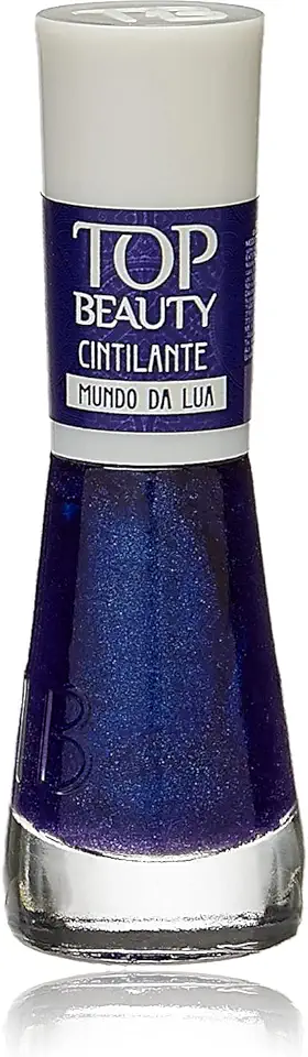 Esmalte Para Unha Top Beauty Premium Cintilante - 171 Mundo da Lua, Top Beauty