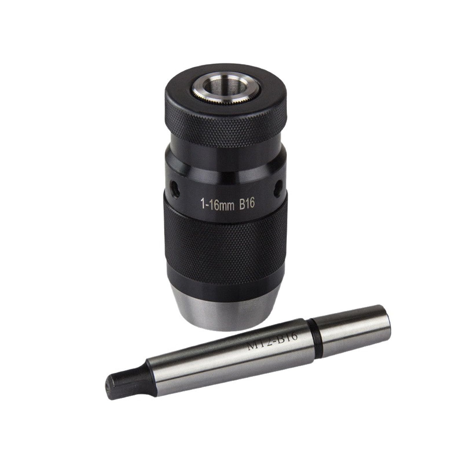 Mekalero Mt2‑B16 1‑16Mm Chucks Keyless Drill Chucks With Steel Construction Morse Taper For Precisions Drilling Morse Taper Adapter
