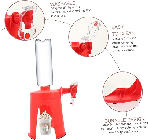 Miniatura 2 de Dispensador de botellas de fuente de bebida invertida, dispensador de agua de oficina, dispensador de agua de prensado, dispensador de botellas para