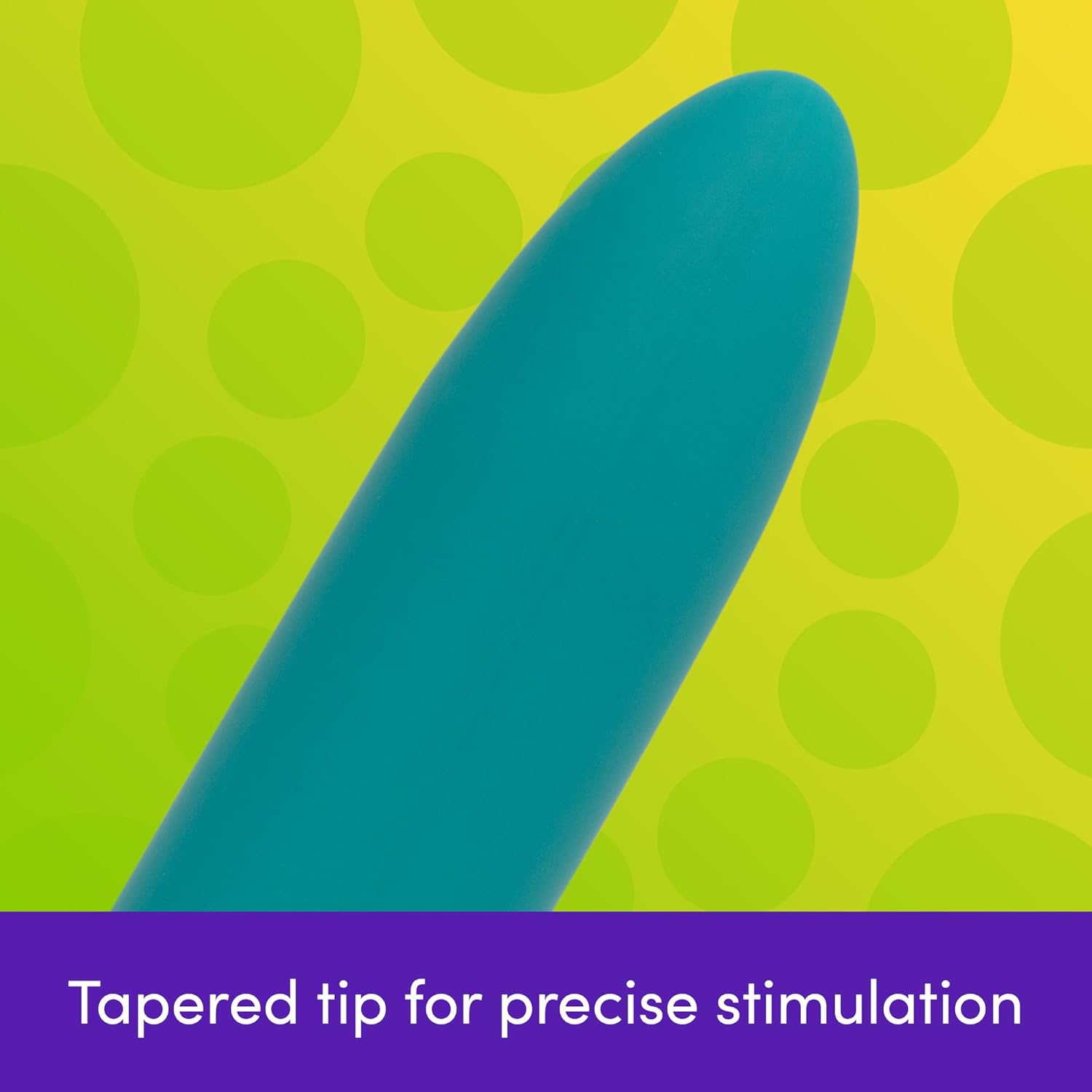Lovehoney Mini Thrill Bullet Vibrator for Women | Silicone Mini Vibrator Bullet Personal Massager Adult Toy | 10 Vibration Modes | Rechargeable Clitoral Stimulator | Adult Sex Toys for Couples | Green