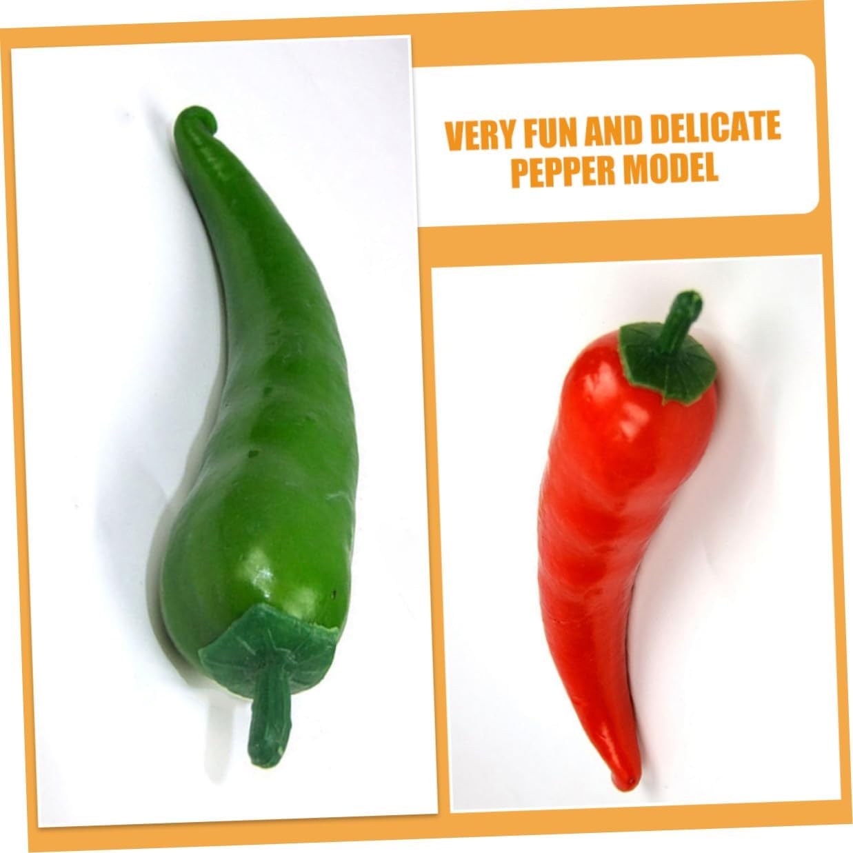Luxshiny Artificial Pepper Model 12 Piece Polyfoam Home Decor image 5