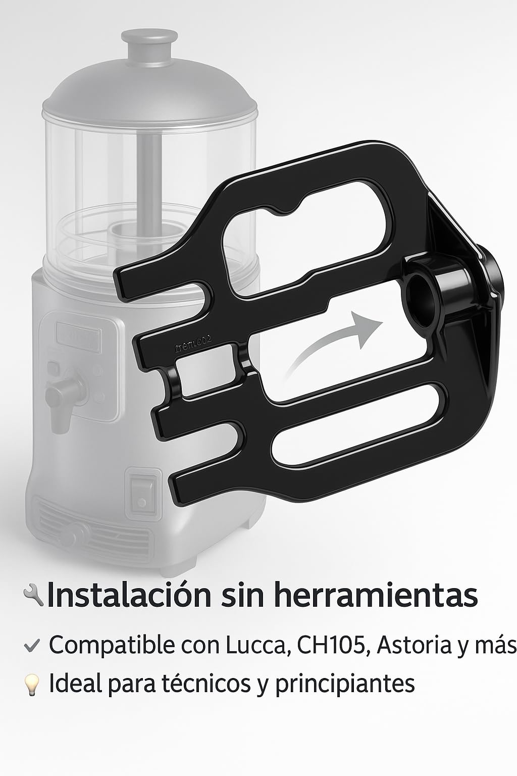Agitador Chocolatera CH105 Sencotel - ZHCM015L002