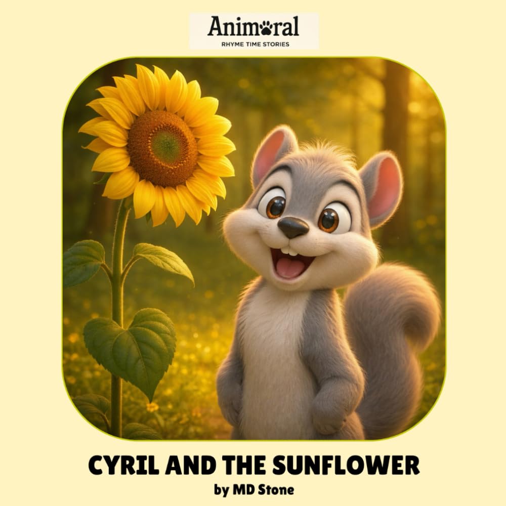CYRIL AND THE SUNFLOWER: A Fun Rhyming Story About Squirrels, Woodlands, Friendship and Teamwork (Ages 4-8)