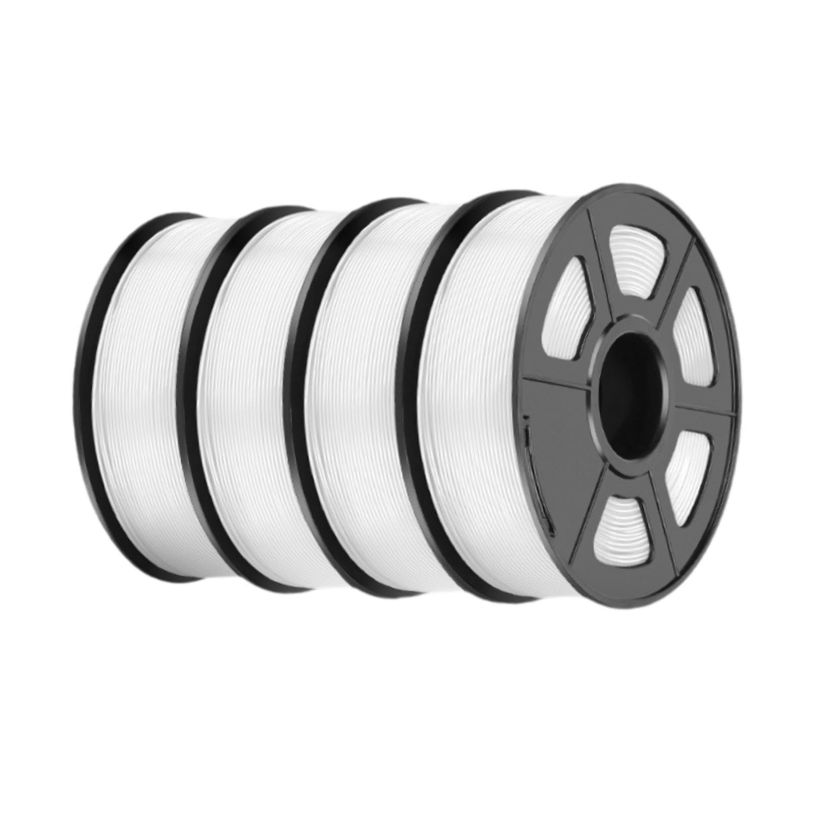 4 para Impresora 3D, Suministros impresión, Resistentes al Desgaste, Accesorios universales, Material Profesional para Impresora 3D, Blanco