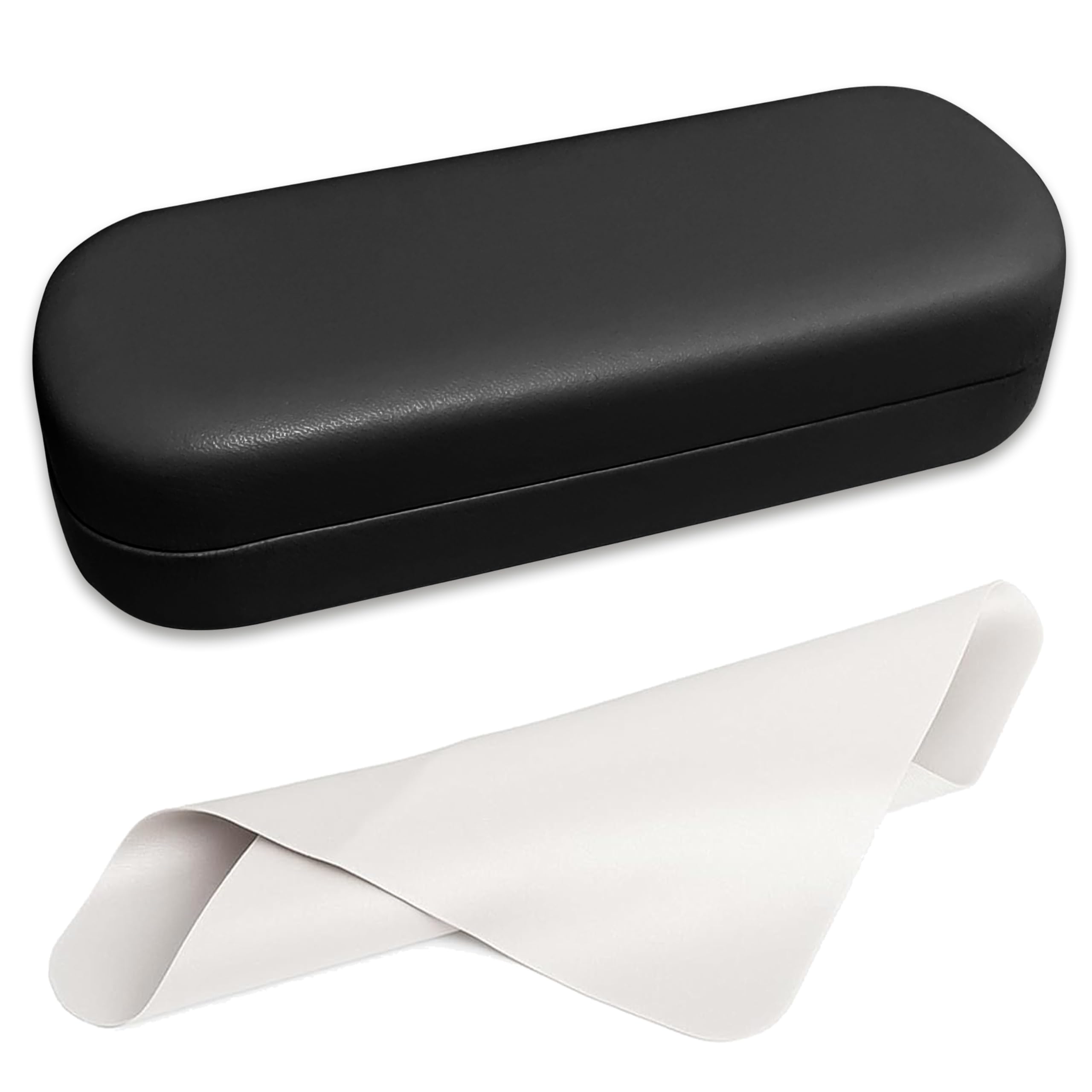 Glasses Case Large Hard Shell Eyeglasses Case PU Leather Protective for Sunglasses Eyeglasses-image-49