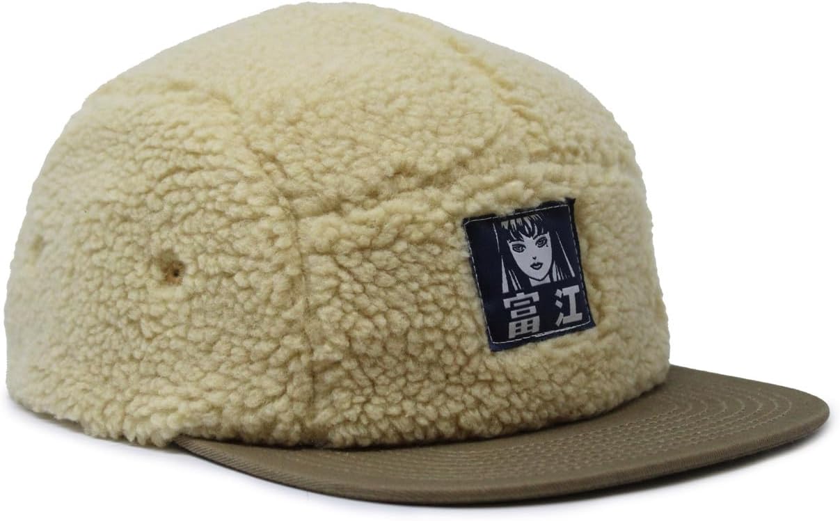 Ripple Junction Junji Ito Men's Manga Anime Sherpa Textured Snapback Hats