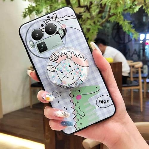 Phone Case Compatible with Realme GT8 Pro China, Design TPU cute Anti-knock Waterproof Back Cover Phone Lens Protection Durable