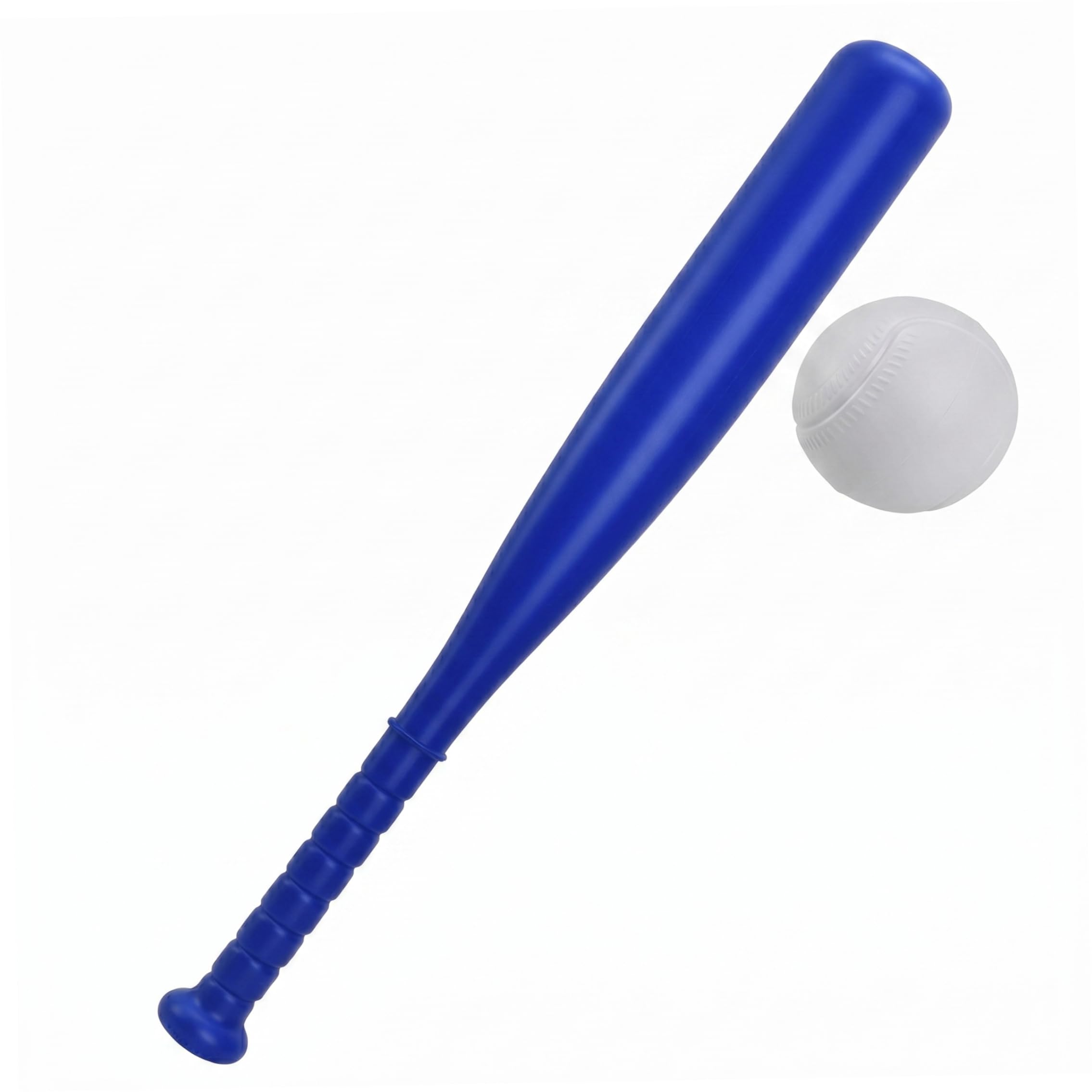 Tapallmy Kids Baseball Bat Plastic Toddler Tball Bat Multi use Indoor Outdoor Play Gym Prop Blue