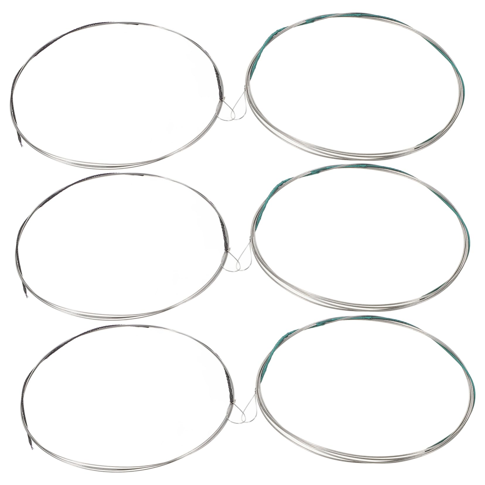 GOOHOCHY 3 pairs Erhu Replacement Strings of Durable Steel Wire Strings for Erhu Accessories Excellent Sound Tension for Enhanced Performance Suitable for Musicians and Ensembles