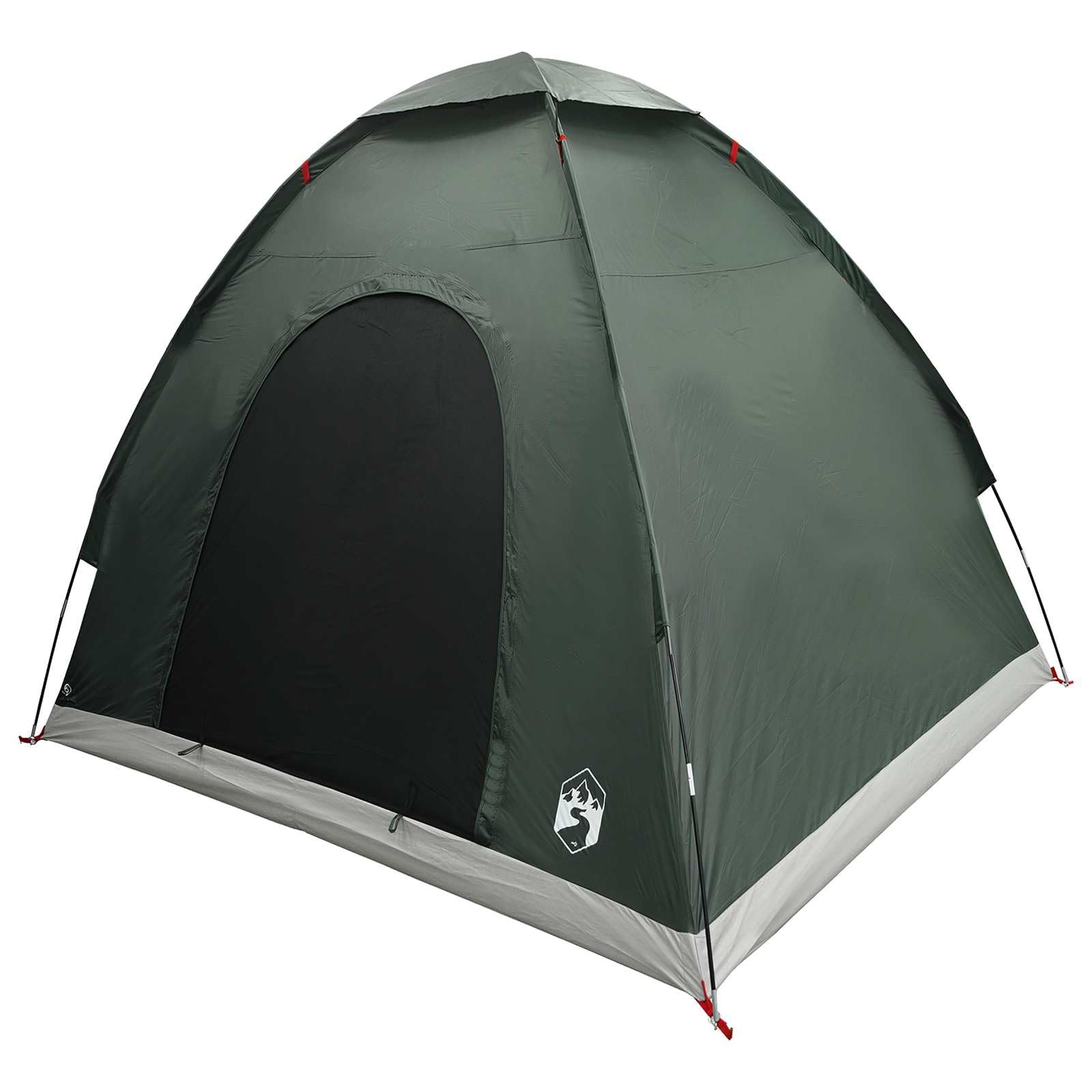 Tenda da campeggio con tetto, verde oliva, 190 x 140 x 105 cm, tenda da lancio in poliestere 185T, rivestimento in poliuretano, per campeggio, giardino, spiaggia, esterni, protezione