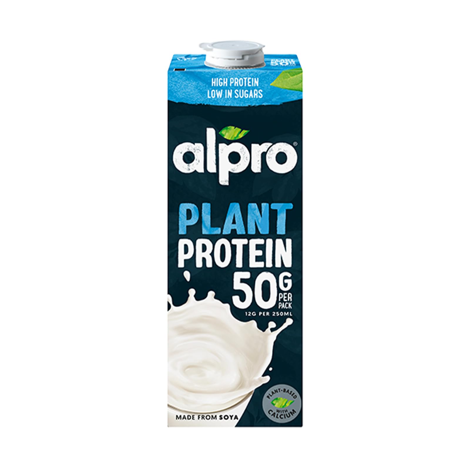 Alpro Bebida Vegetal de Soja Proteína Natural 1L