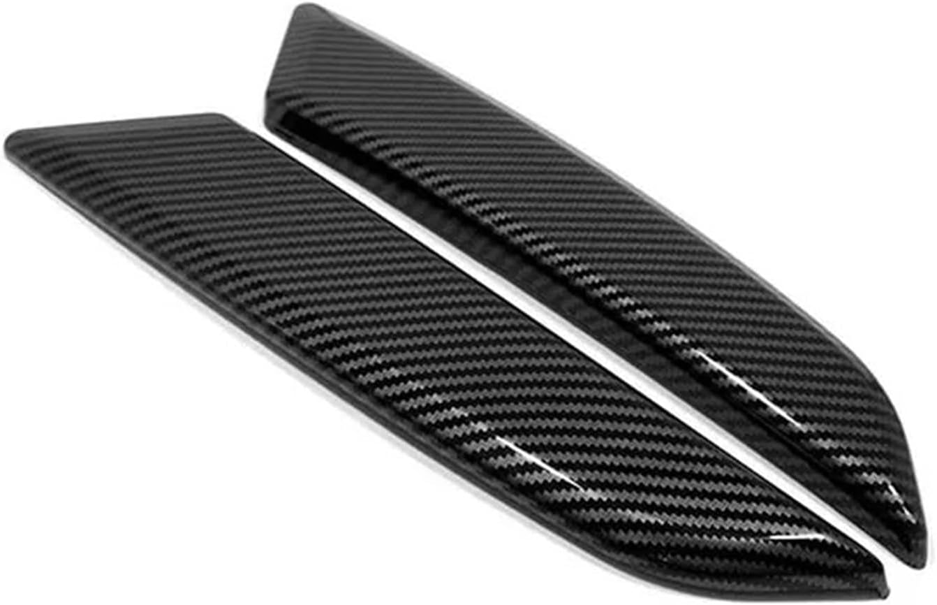 Car Front Door Side Inner Armrest Trim Cover and Frame Strip Fit for Corolla Fit for Cross 2021-2025 Fit for Hybrid Car Door Latch Handle Car Door Handle(Carbon Fiber)