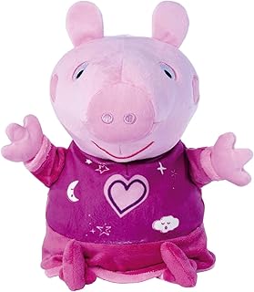 Simba Peppa Pig Gute Nacht Plüsch, 2in1, 25 cm