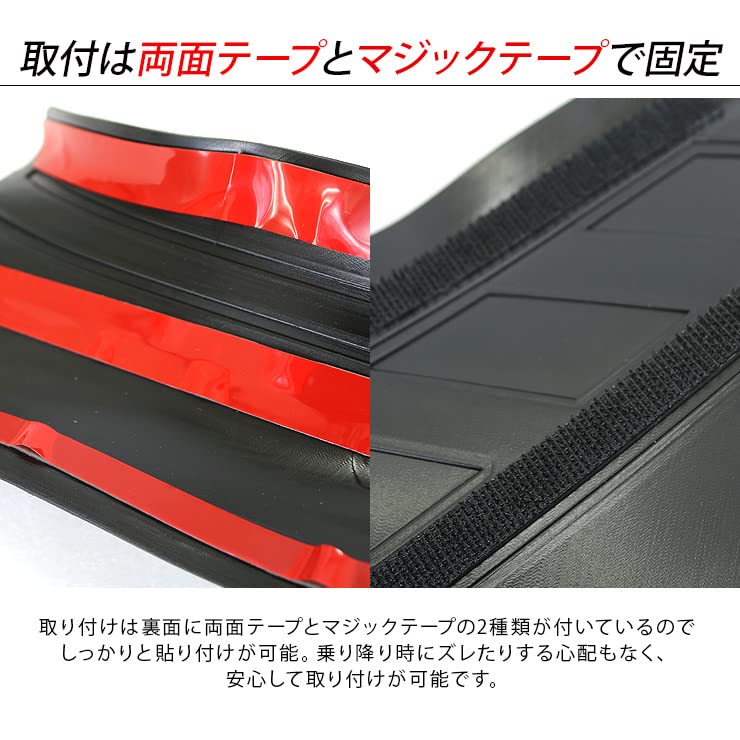 Amazon | テスラ モデルY ドア スカッフプレート サイドステップガード