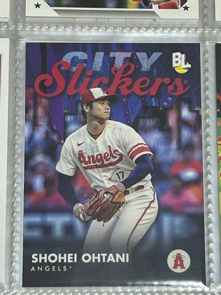 エンジェルス大谷翔平3枚セット エンジェルス大谷翔平3枚セット