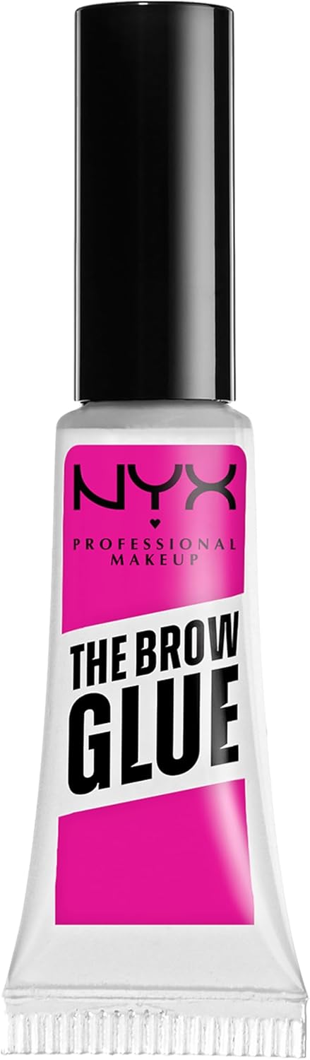 NYX Professional Makeup The Brow Glue, Gel Trasparente per Sopracciglia Effetto Laminazione, Per Ciglia Scolpite dal Finish Naturale, Fino a 16 ore di Tenuta, 5 ml - 2