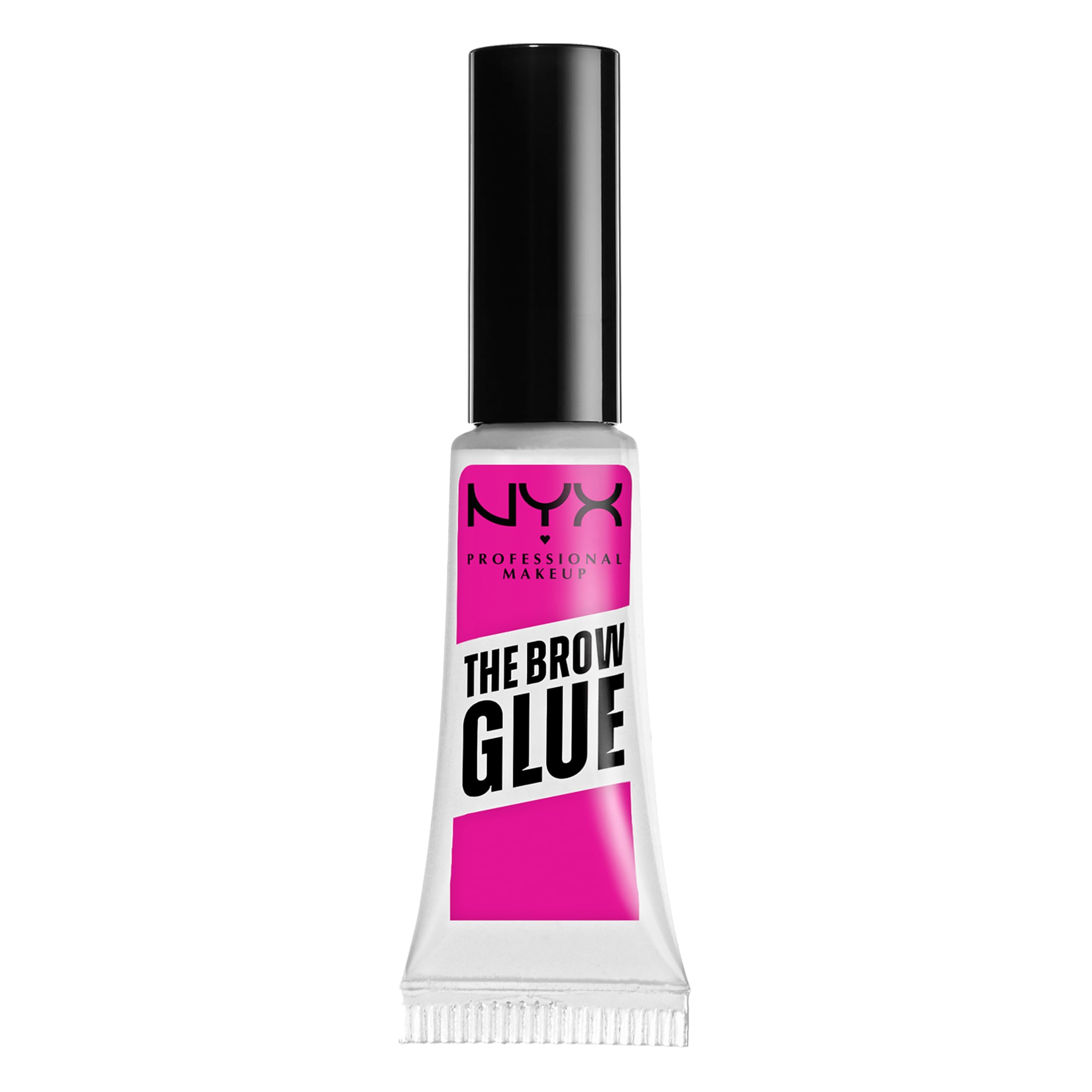 NYX Professional Makeup The Brow Glue, Gel Trasparente per Sopracciglia Effetto Laminazione, Per Ciglia Scolpite dal Finish Naturale, Fino a 16 ore di Tenuta, 5 ml
