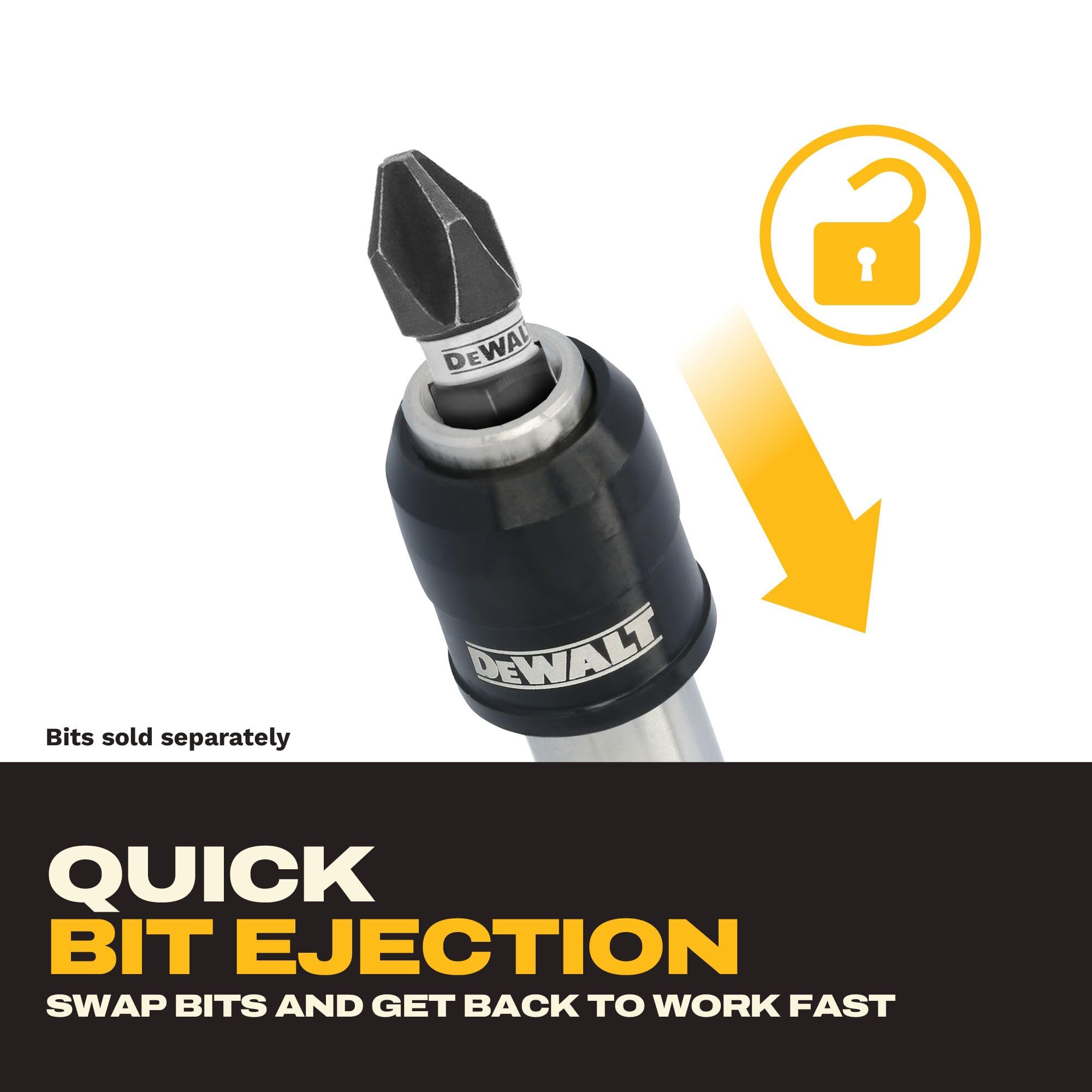 DEWALT Bit Holder Keyring - Organize Your Bits! -4 DEWALT Bit Holder Keyring - Organize Your Bits! -4