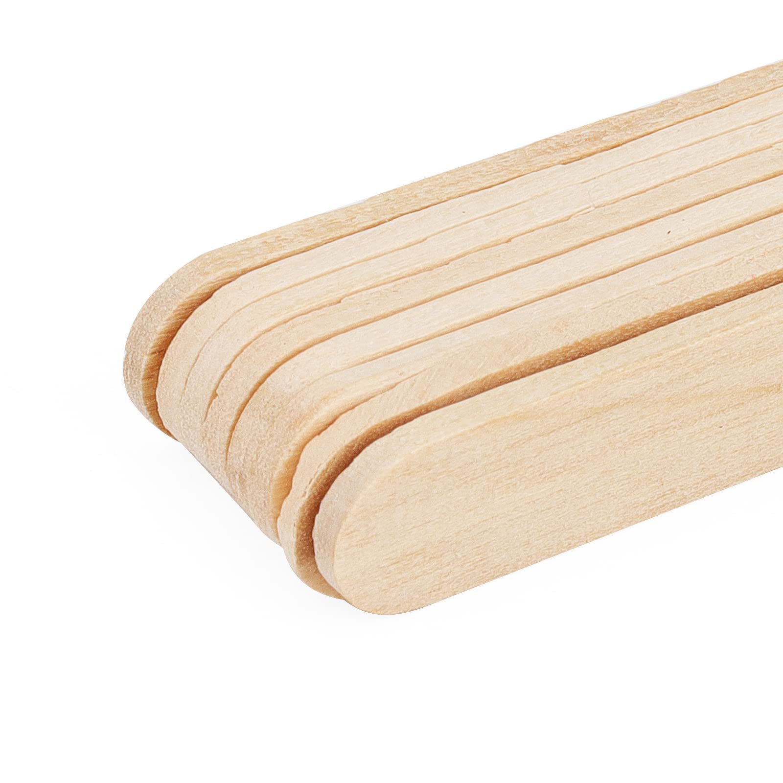 KEILEOHO 1000 bastoncini per lecca lecca in legno, bastoncini per ghiaccioli in legno, bastoncini per gelato, per artigianato, arte, fai da te, decorazione