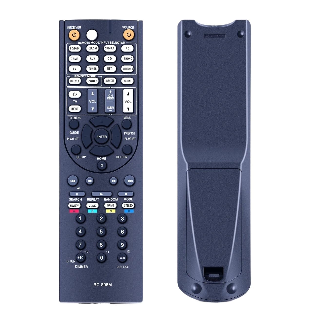 RC-898M RC898M Pilot zdalnego sterowania do amplitunera AV Onkyo RC-897M TX-NR5008 TX-NR709 TX-NR646 TX-NR747 TX-NR545 TX-NR54