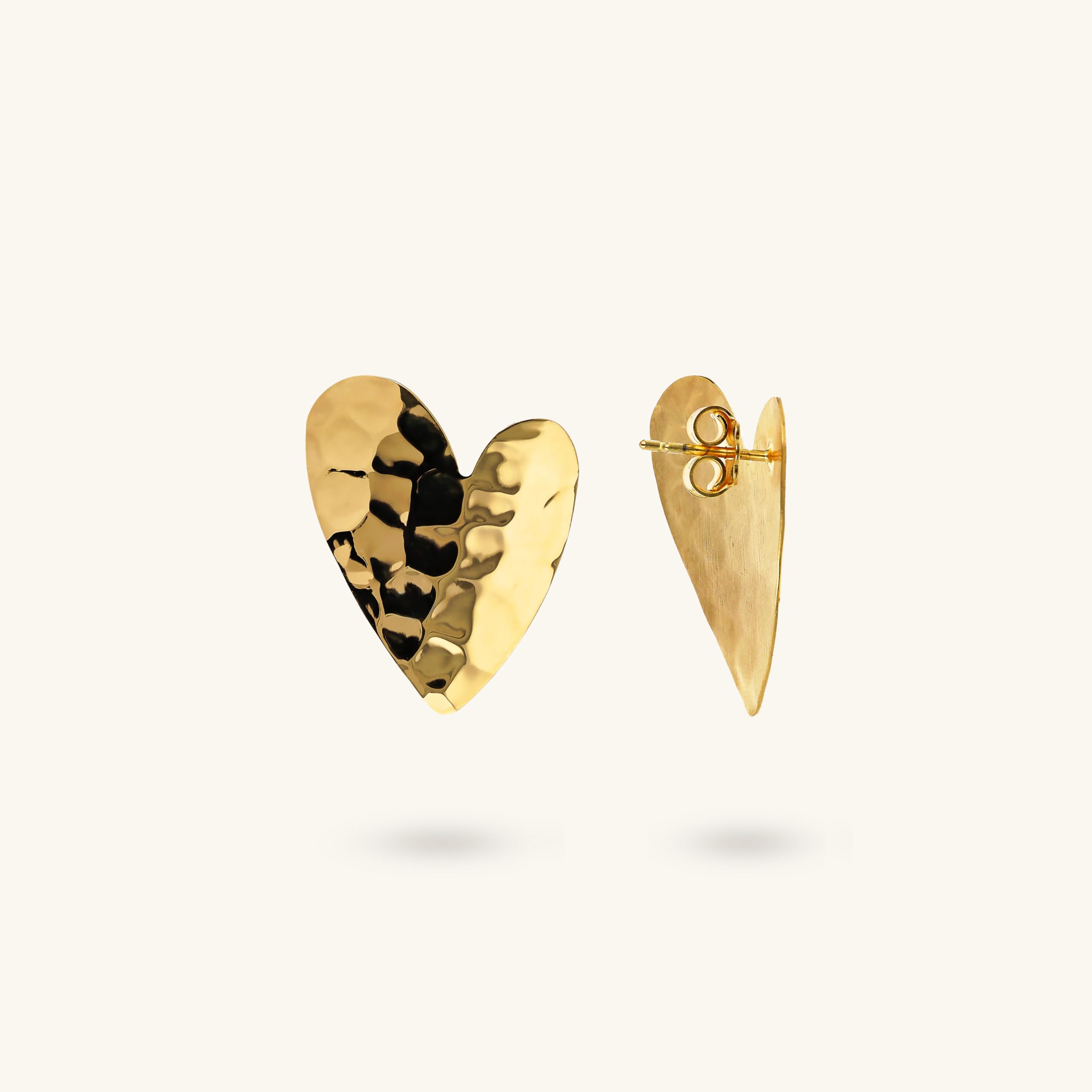 ETRUSCA GIOIELLI Orecchini Donna placcati Oro 18k – Orecchini Cuore Anallergici – Gioielli Made in Italy – Idea Regalo Compleanni, Anniversari, Festa Donna, Festa Mamma
