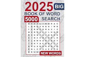 Big Book of Word Search – 5000 New Words: Super-Sized Word Search...