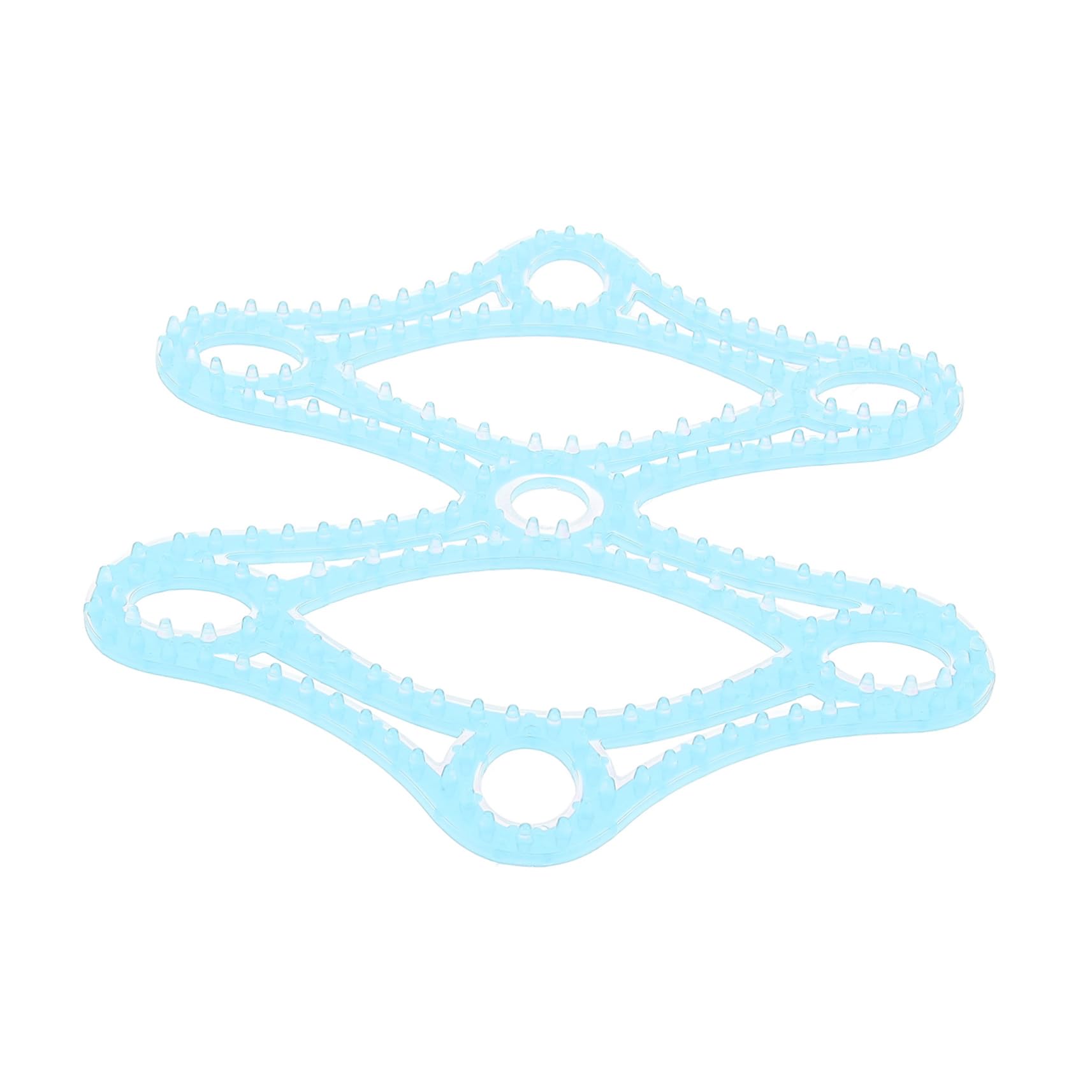 PRETYZOOM Silicone Helmet Padding Inserts for Cycling Comfortable Inner Pad for Helmet Liner Heat Insulation Hair Protection Compatible with All Helmets for Cycling Enthusiasts