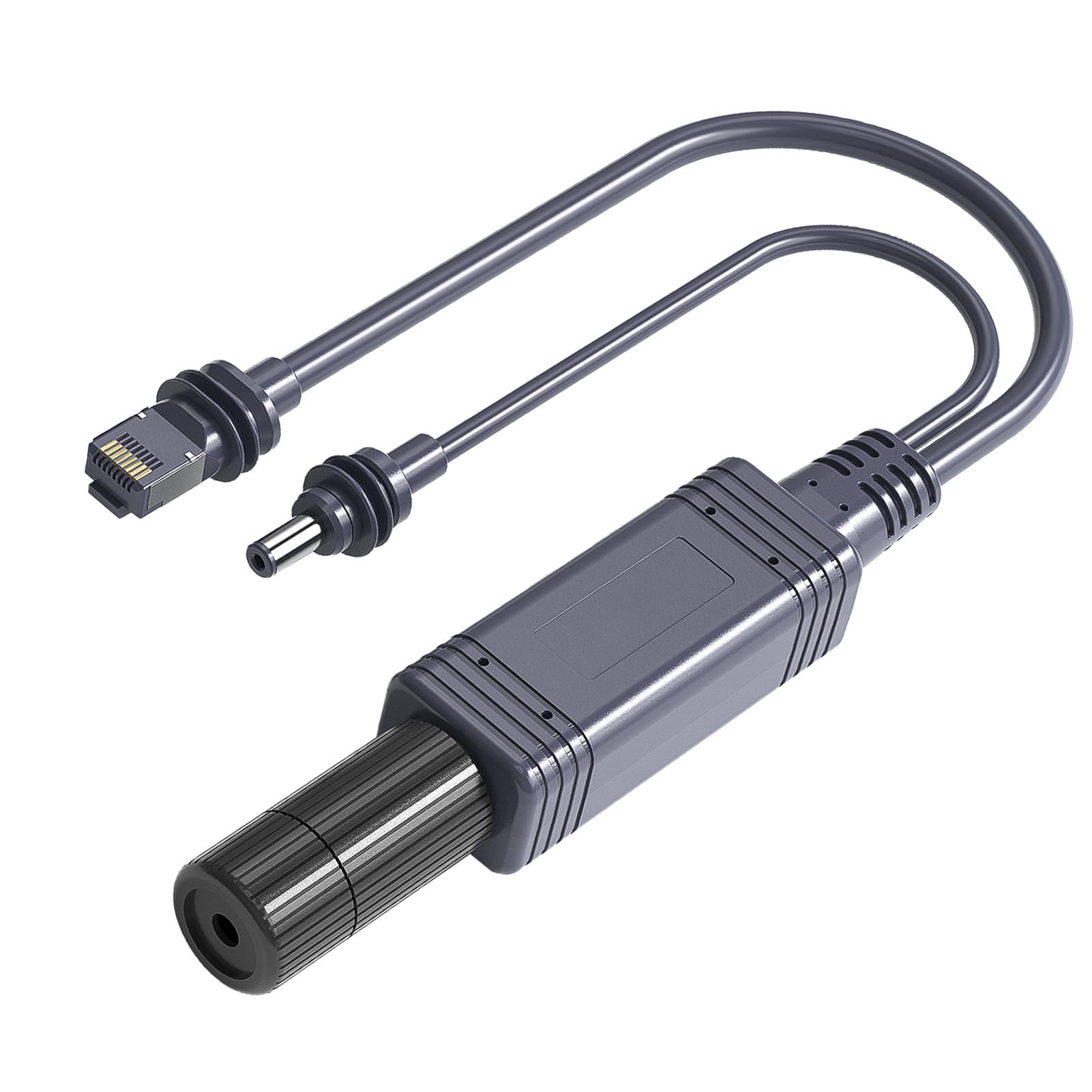 Gigabit PoE Splitter 48V 100W, Rozdzielacz Zasilania do Kamery | Rozdzielacz Ethernet PoE z IEEE 802.3af dla kamery IP, bezprzewodowego punktu dostępowego i telefonu VoIP