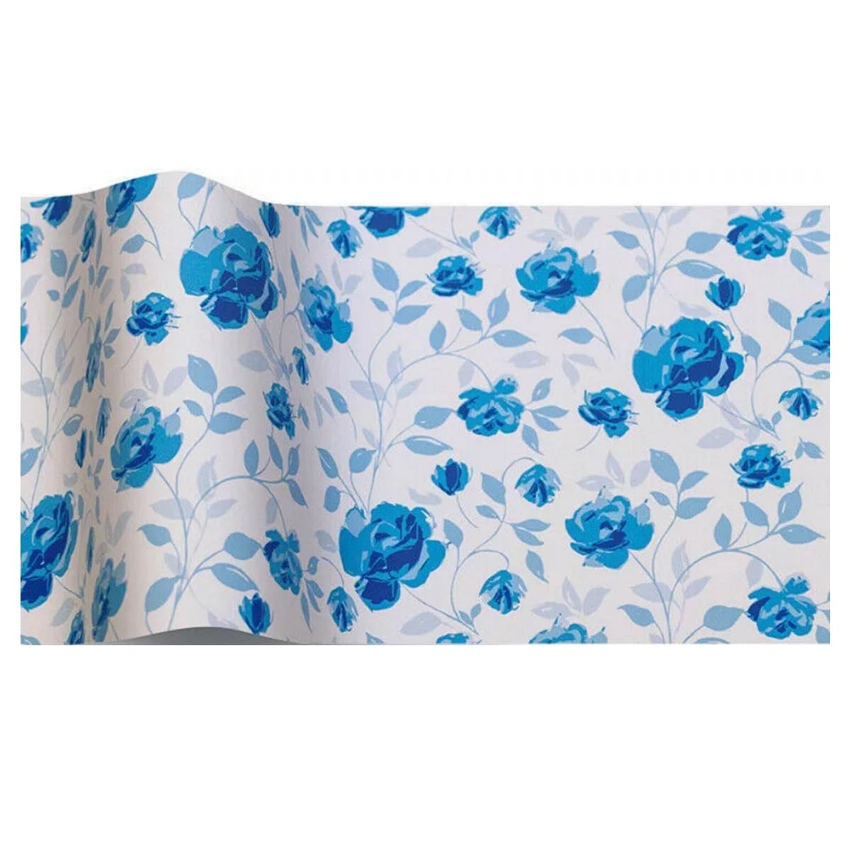 MustBeBonkers Luxury Printed Tissue Wrapping Paper Tissue 16gms - Acid Free - 34 x 45 cm (Wedgewood Blossoms, 100)