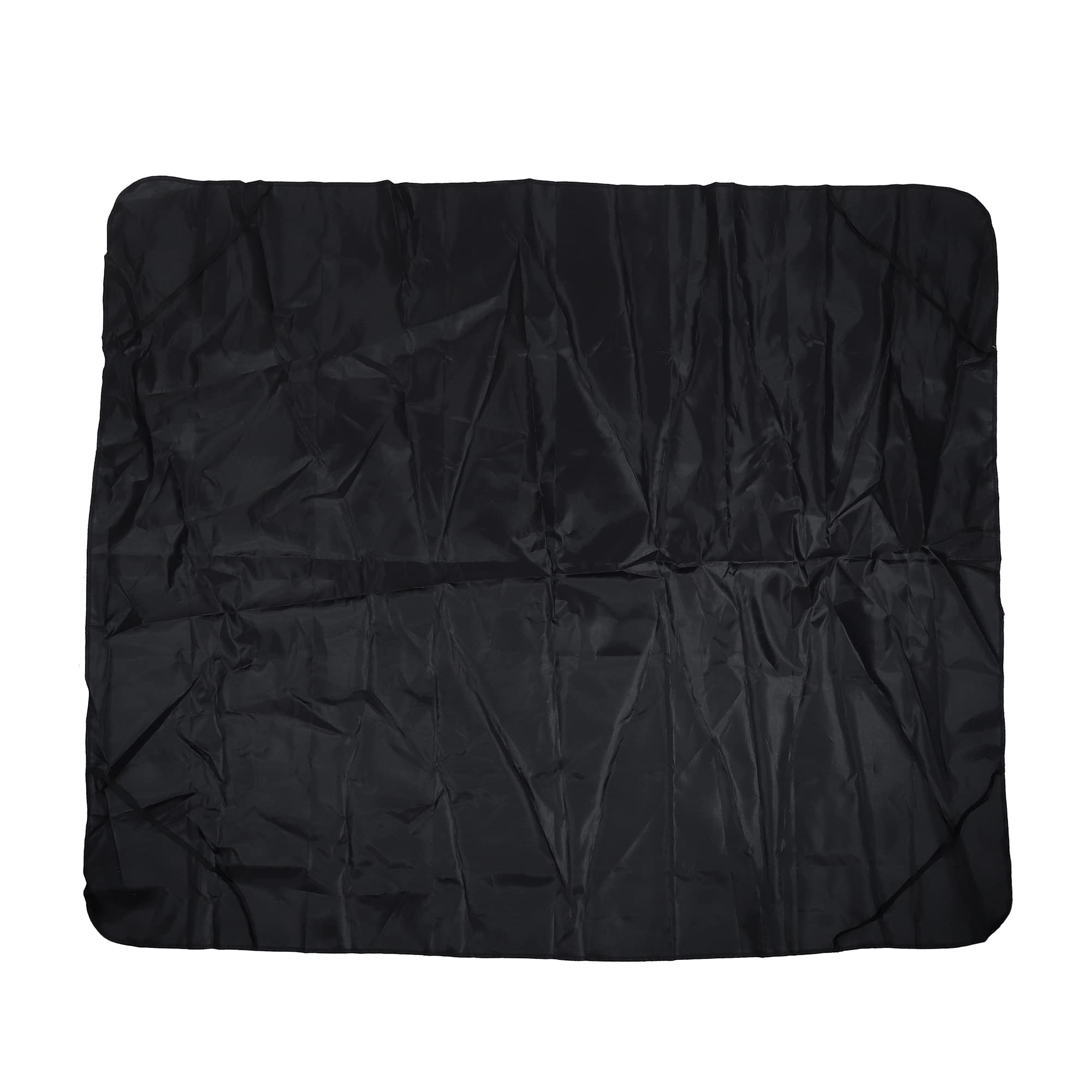 X AUTOHAUX Car Back Seat Cover Pet Waterproof Non-slip Protector Pad Black