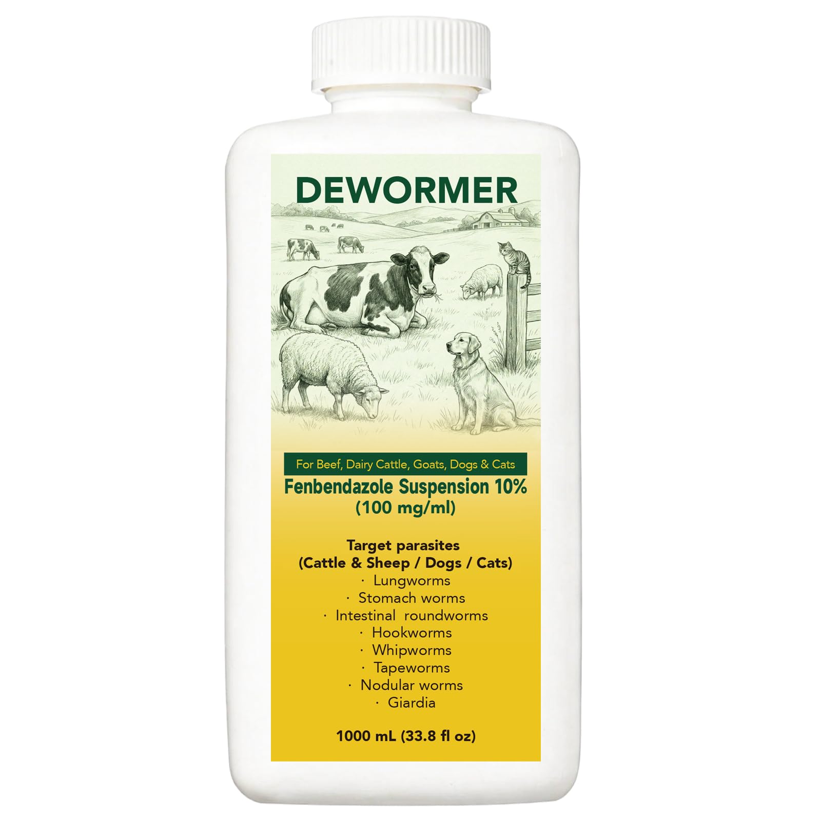 Wdelya Fenbendazole 10% Oral Suspension