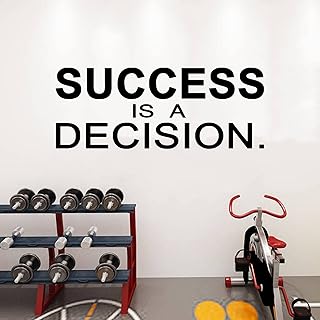 Wall Decals for Men, Inspirational Wall Stickers, (Easy to Apply), Vinyl...