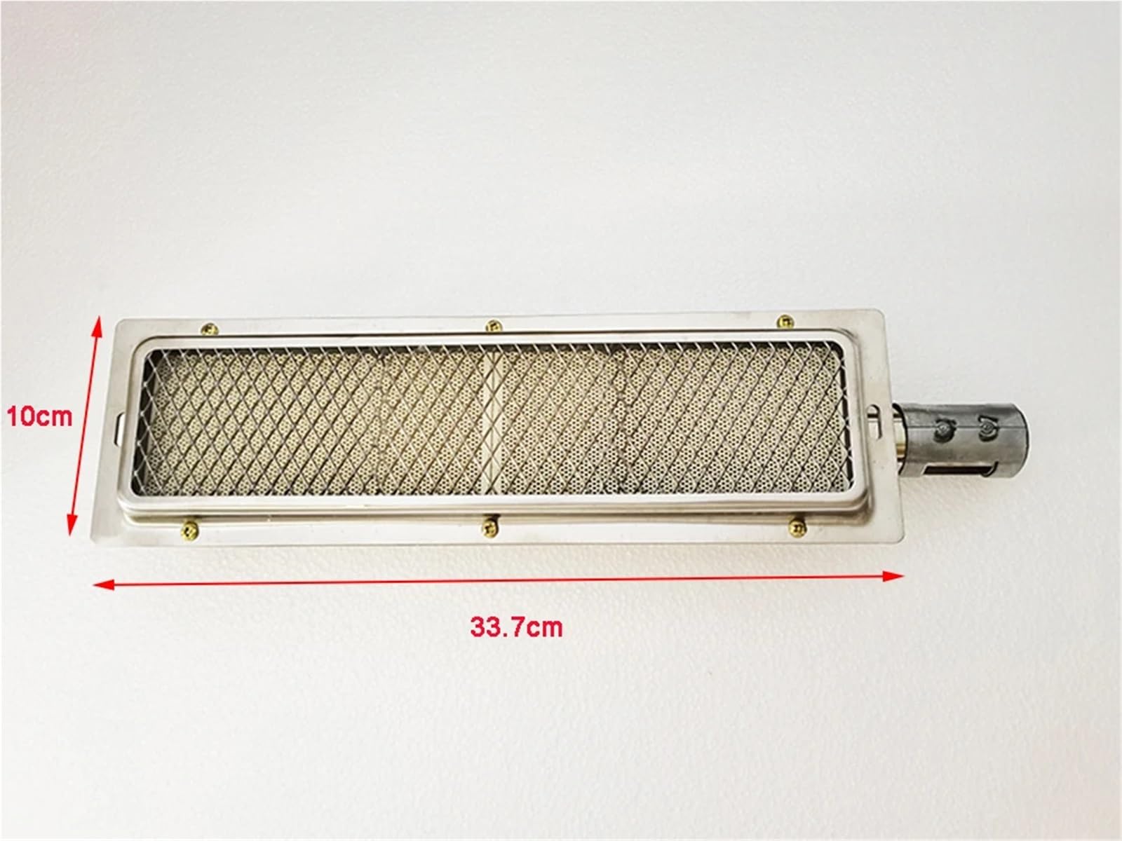 33,7 x 10 cm ceramiczny palnik do grilla płyta aluminiowa ze stali nierdzewnej z częściami zamiennymi dyszy