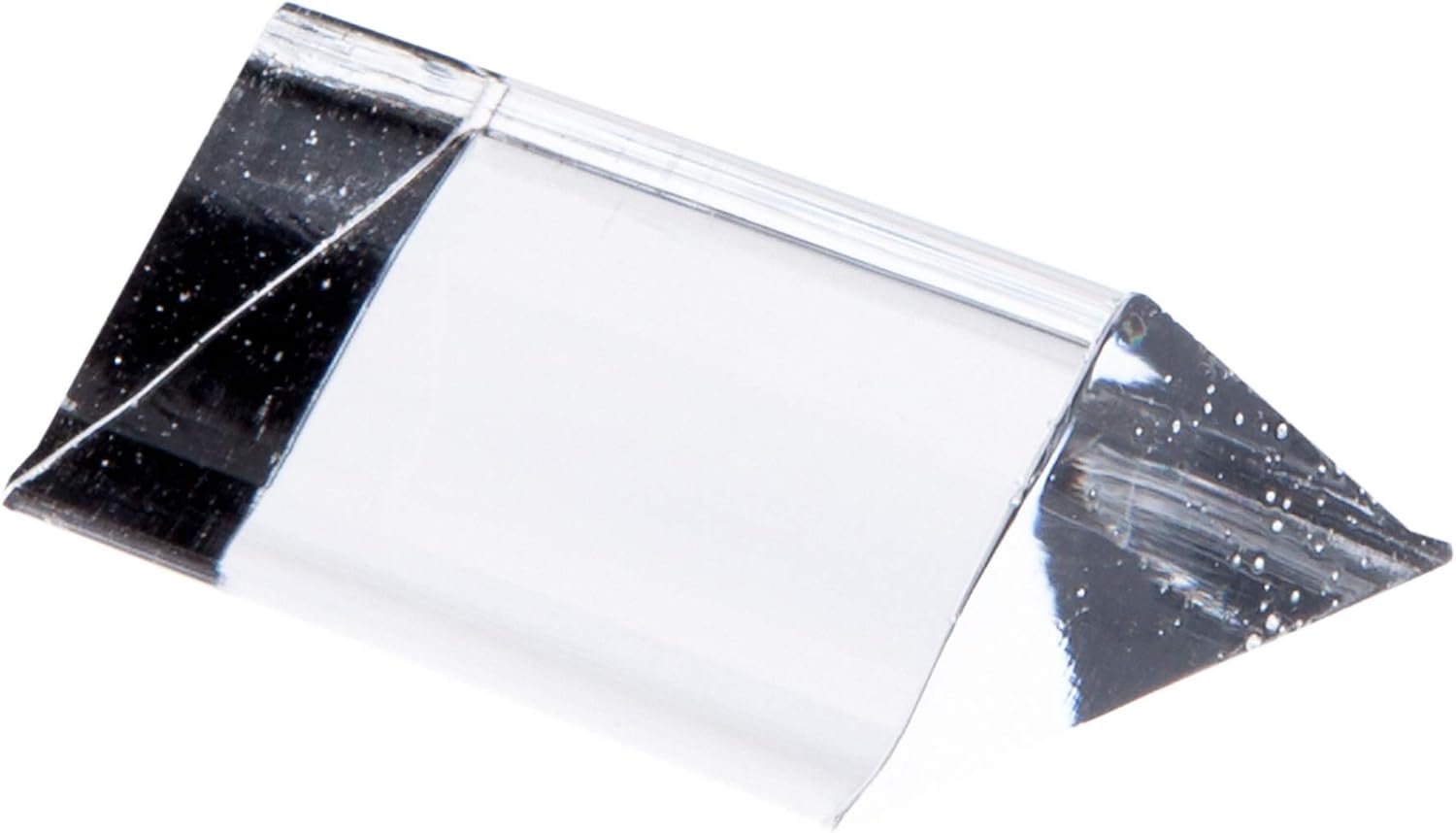 Amazon Com Plymor Clear Acrylic Triangular Sign Or Label Display Block 2 W X 75 D X 75 H Home Kitchen