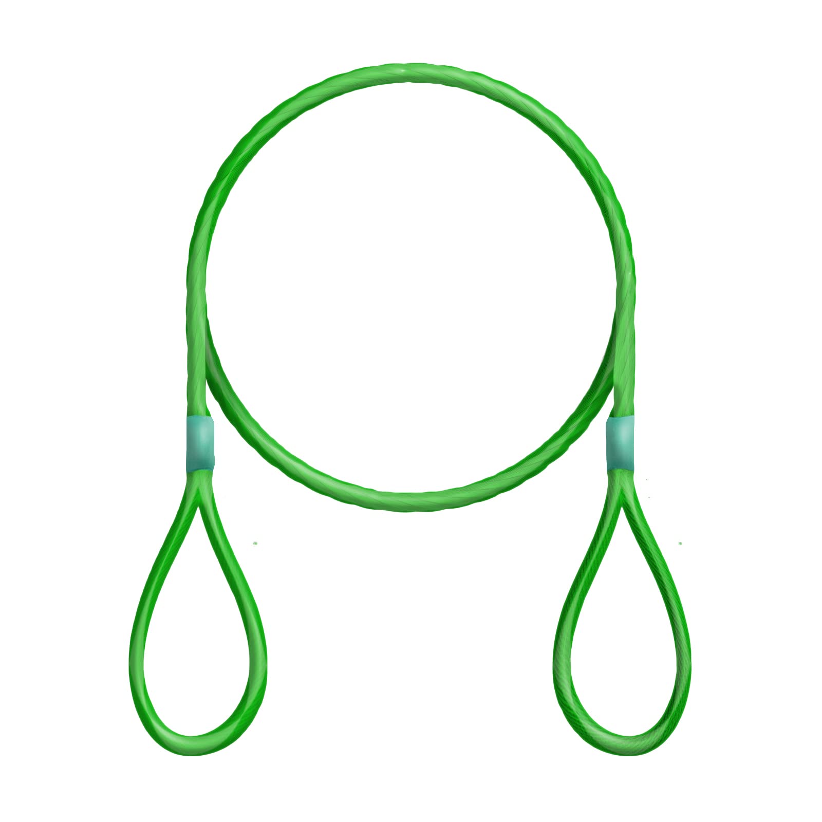 Câble En Acier Gainé DQ-PP Avec Œillets 9,5m - 4mm/6mm Antivol Vélo Meubles Jardin Extérieur