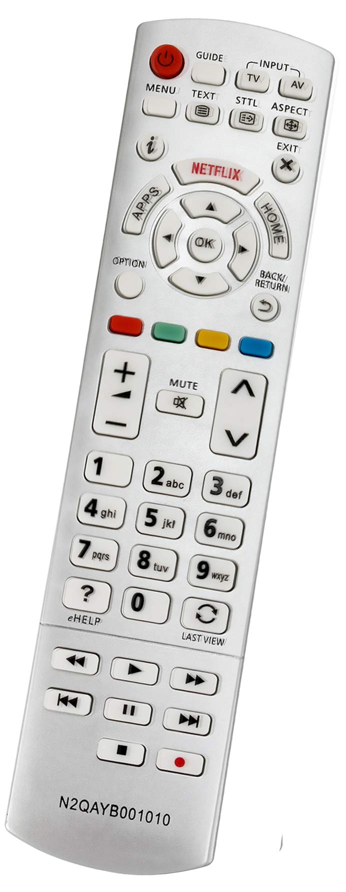 ALLIMITY Telecomando Universale Sostitutivo Per TV Panasonic Viera - N2QAYB000842 N2QAYB001009