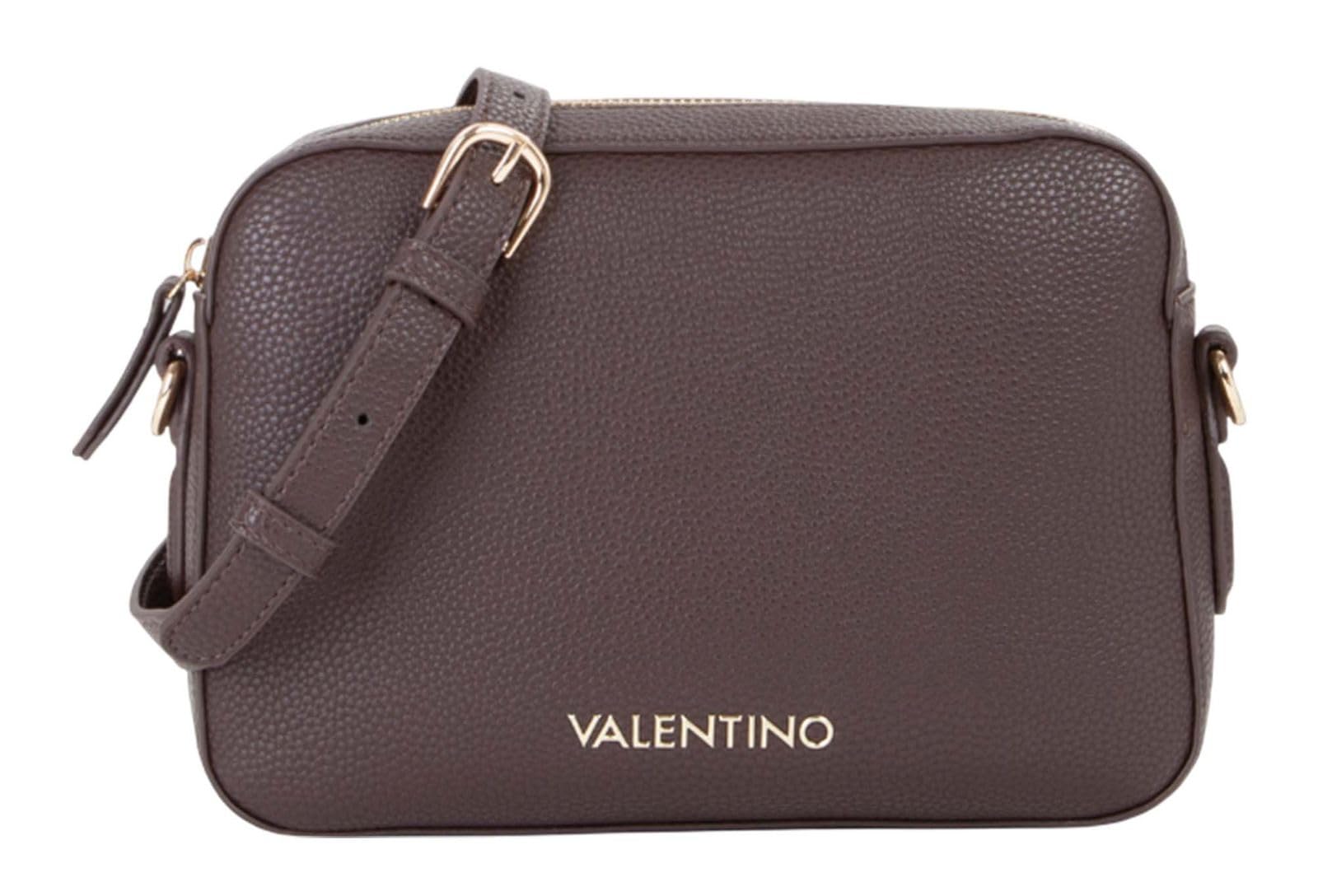 Valentino Damen Moro Umhängetasche Brixton Camera Bag Dunkelbraun