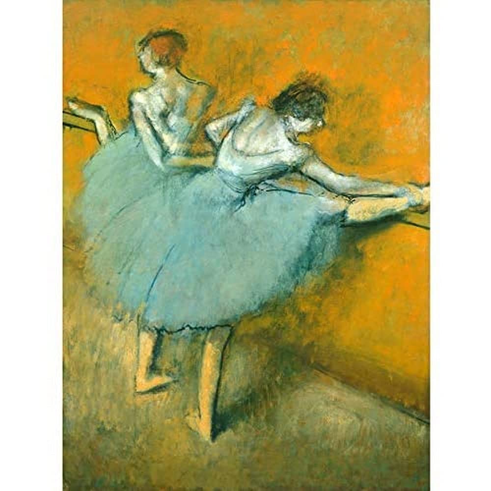 Edgar Degas Dancers At The Barre Art Print Canvas Premium Wall Decor Poster Mural