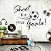 Yesurprise PVC Removeable Wall Art Sticker Decal DIY Room Kid Mural Decor " Good " Letter Soccer Football