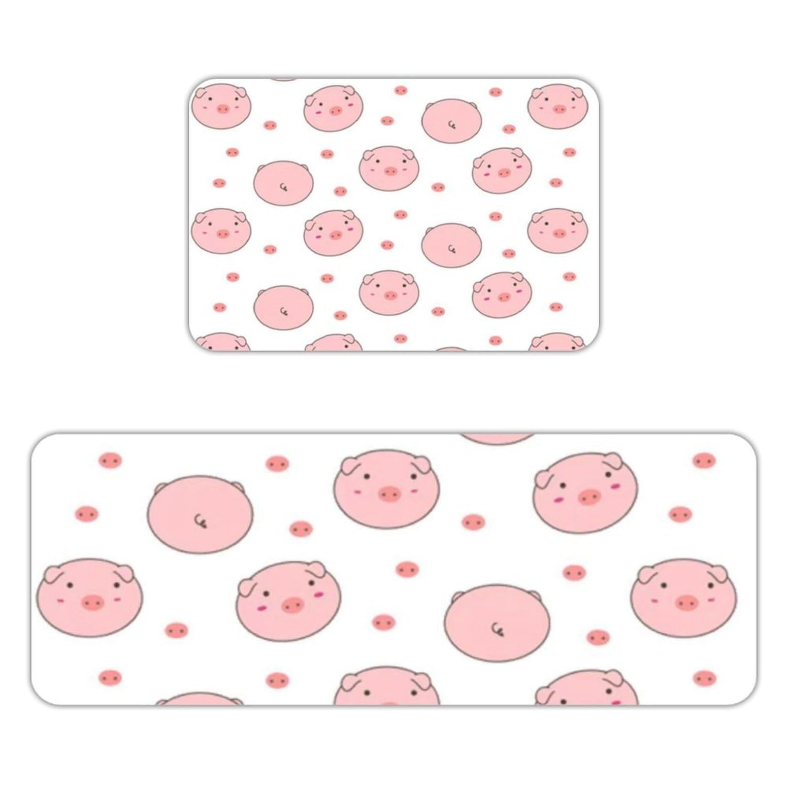 Tapete de cocina de franela lavable que absorbe el agua y elimina los suelos resbaladizos