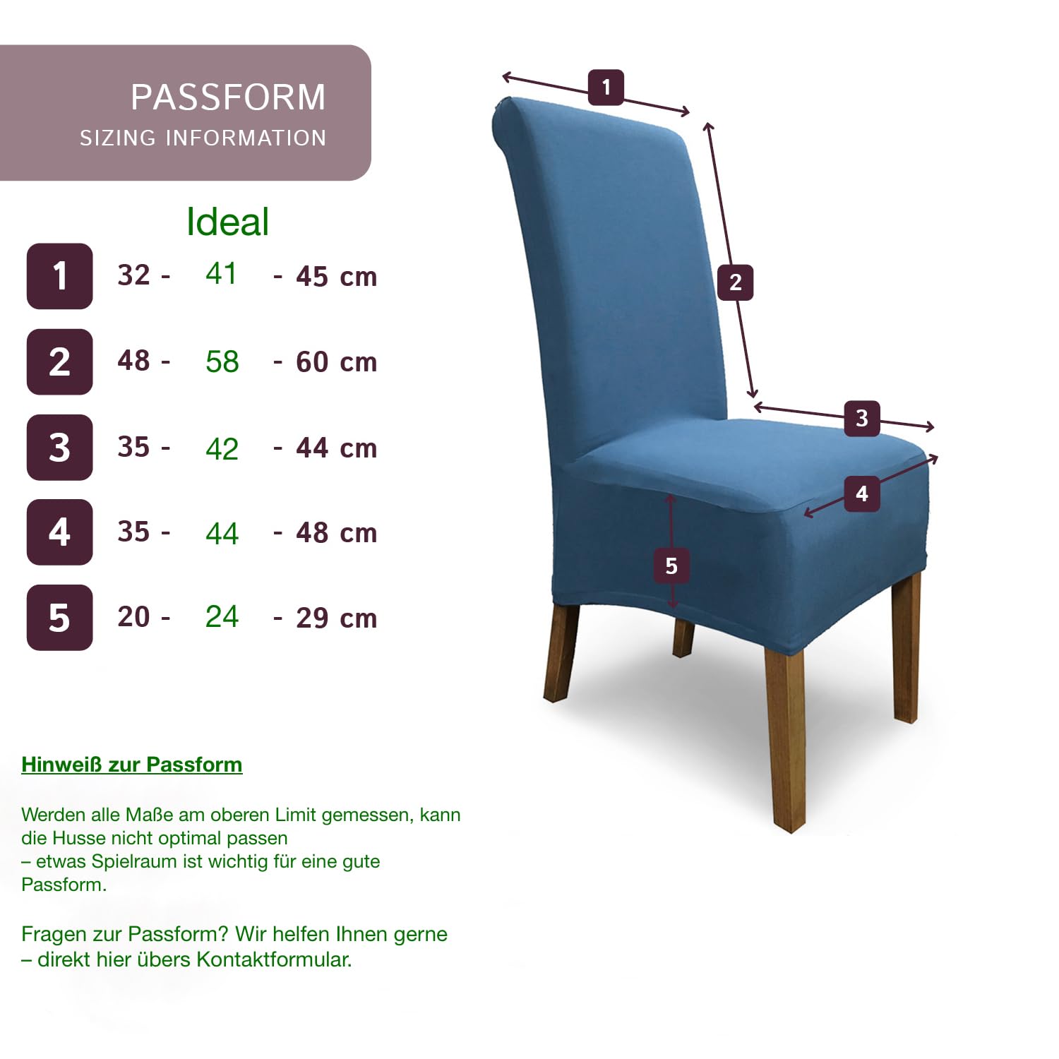 Scheffler-Home Stretch Seat Cover Leon/Set of 2 Elastic Suede Chair Cover/Seat C
